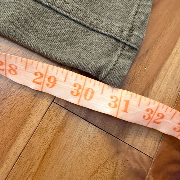 Women Aritzia Wilfred Free Twostep Flare Pant Gd Rustical Brown Green Size 4 - Picture 8 of 9